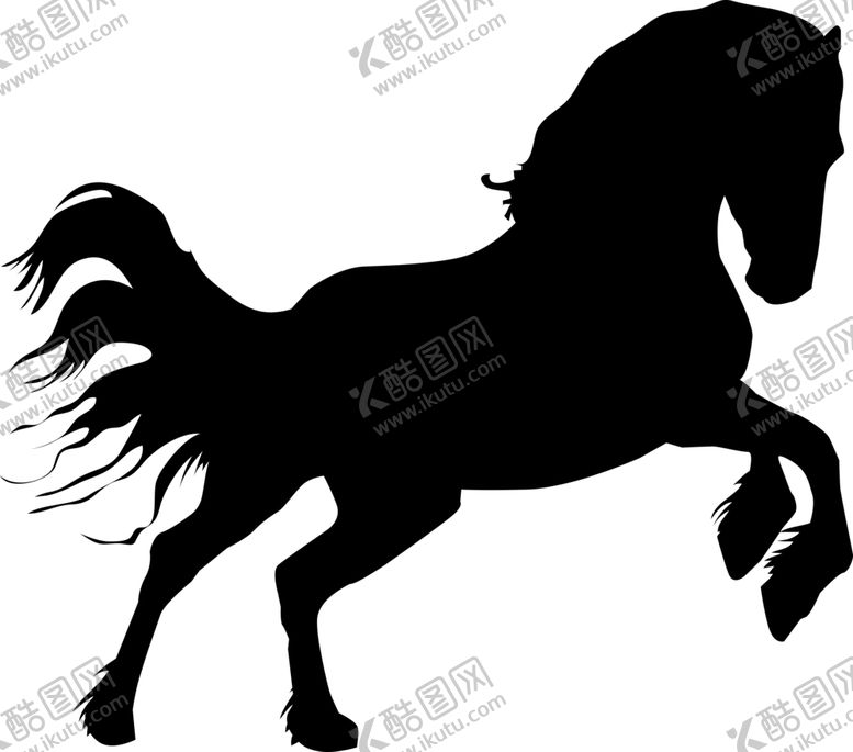 编号：70484405070343188996【酷图网】源文件下载-动物剪影