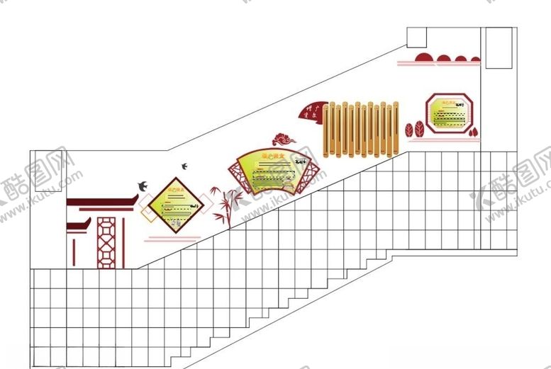 编号：32978110281457557855【酷图网】源文件下载-楼梯文化