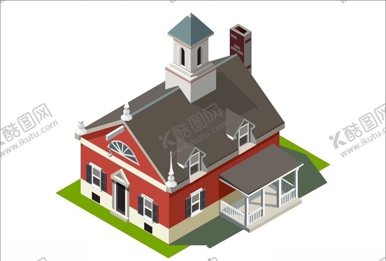 编号：10890510161510002688【酷图网】源文件下载-小洋房