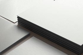 卡片名片样机正方形模板素材展示高级