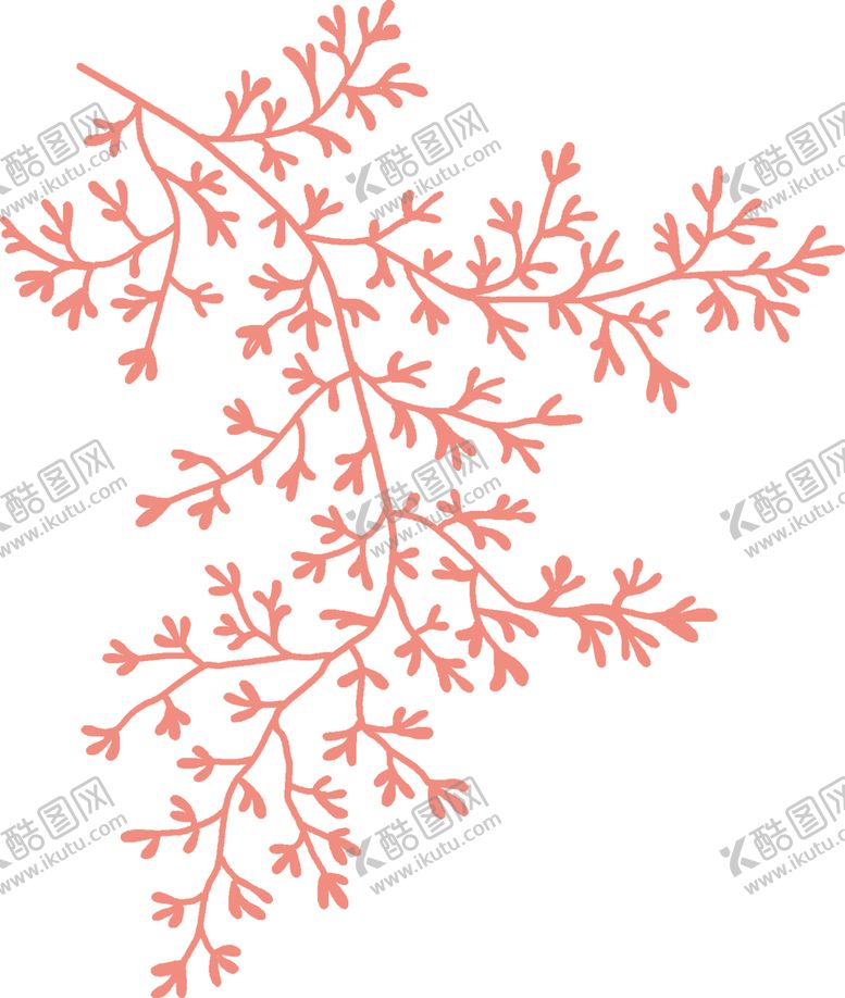编号：93844210030351364424【酷图网】源文件下载-清新森系花枝