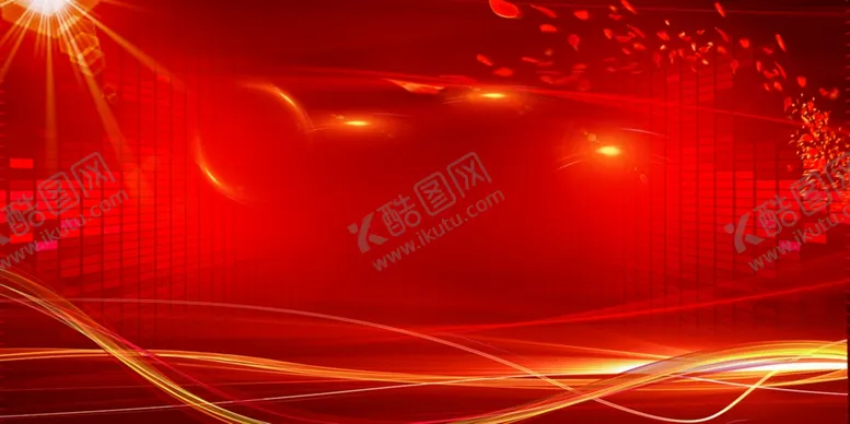 编号：12368002100919423979【酷图网】源文件下载-红色背景