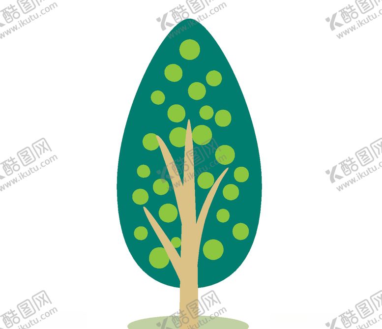 编号：21320209202233231016【酷图网】源文件下载-卡通树