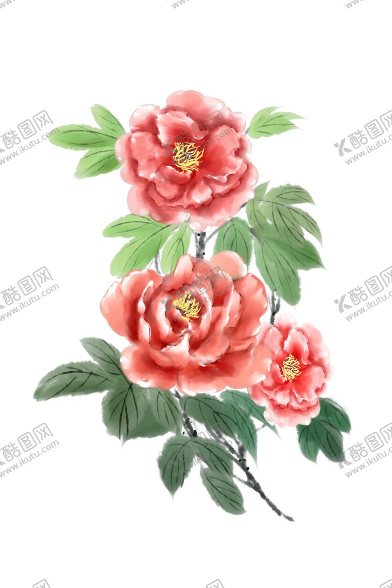 编号：85787605032050142952【酷图网】源文件下载-手绘花
