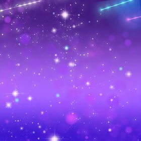 创意梦幻紫色彩虹手机海报背景
