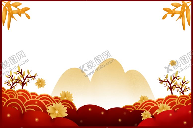 编号：58111110092113553289【酷图网】源文件下载-中国风边框