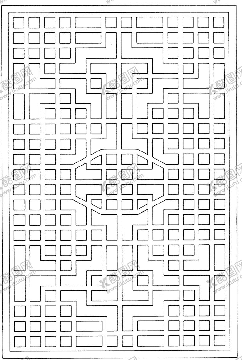编号：24498706152219473980【酷图网】源文件下载-镂空花图案