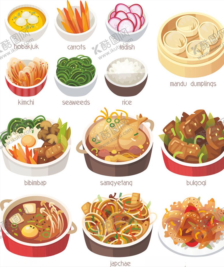 编号：45868406251051189042【酷图网】源文件下载-卡通美食