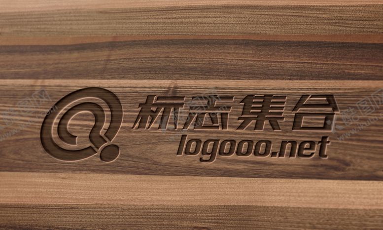 编号：29944907131441043924【酷图网】源文件下载-木纹logo样机
