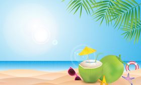 夏日海滩
