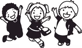 卡通小孩
