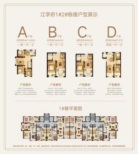 地产高端户型环境解析DM宣传页