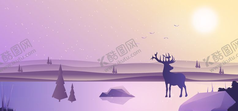 编号：72078306182246328206【酷图网】源文件下载-卡通风景