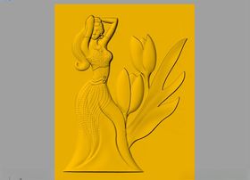 CAD装饰画3D模型