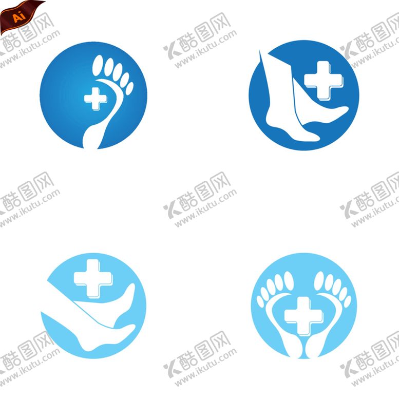 编号：66657610251539572731【酷图网】源文件下载-足疗图标