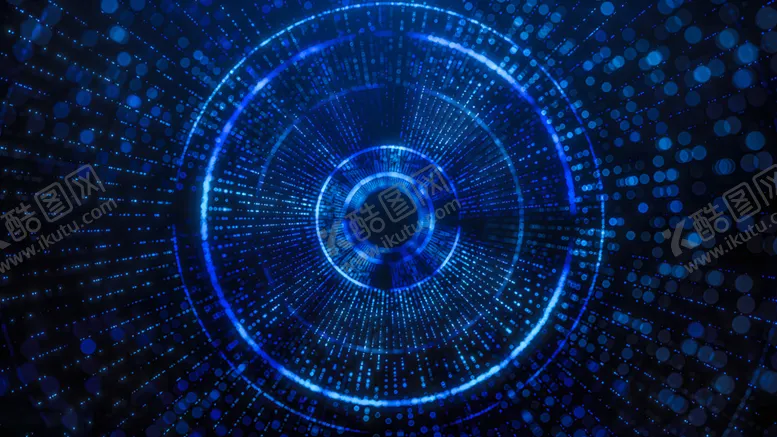 编号：79368801270709347278【酷图网】源文件下载-蓝色科技背景