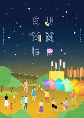 夏天海报