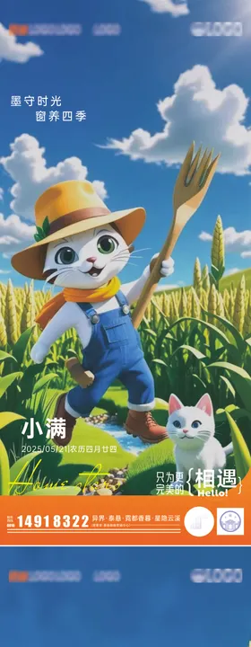 小满玩偶潮玩系列海报