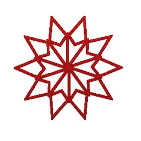 剪纸花边