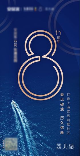 8周年庆海报