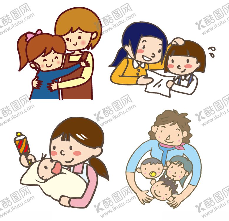 编号：60932203270645361492【酷图网】源文件下载-母亲与孩子