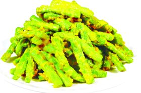 蛋黄焗豆角