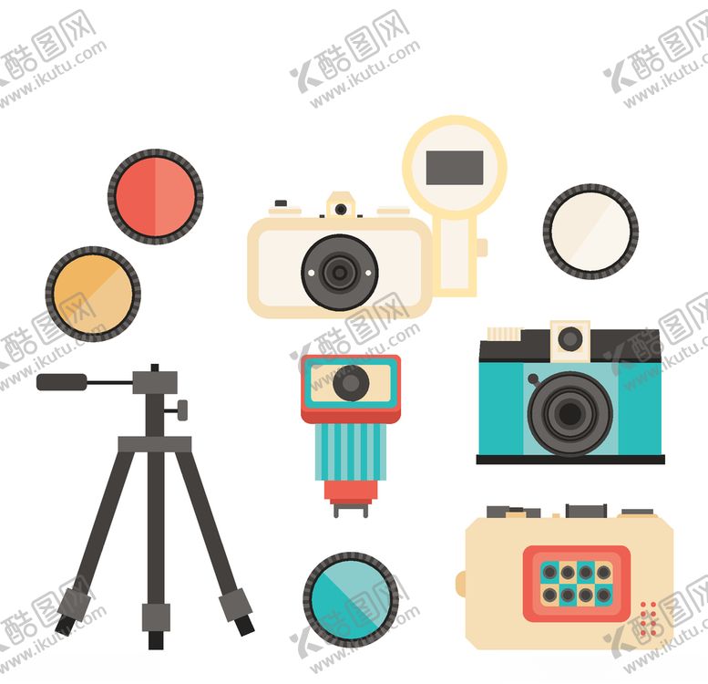 编号：31765009291239192039【酷图网】源文件下载-卡通照相机