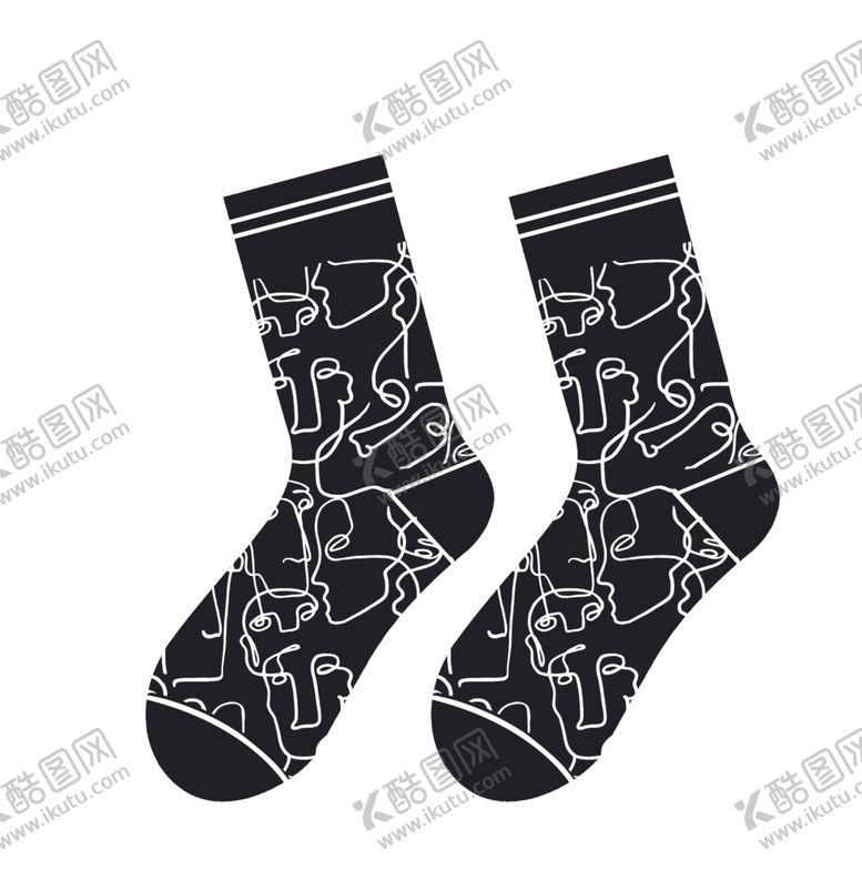 编号：61100310020818077441【酷图网】源文件下载-袜子