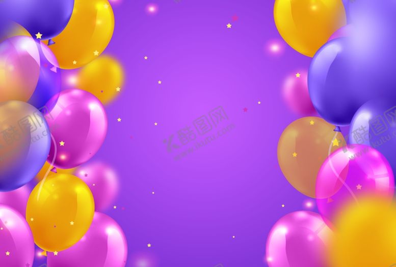 编号：48996309290314314526【酷图网】源文件下载-生日气球