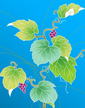 中式花纹圆圈边框窗素材格边框