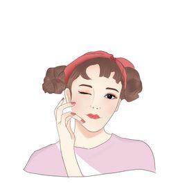 半身女孩鲜花女孩献花教师节