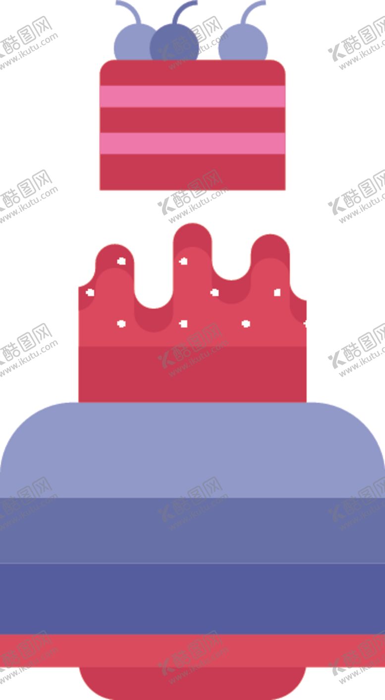 编号：20285609200448387992【酷图网】源文件下载-生日蛋糕