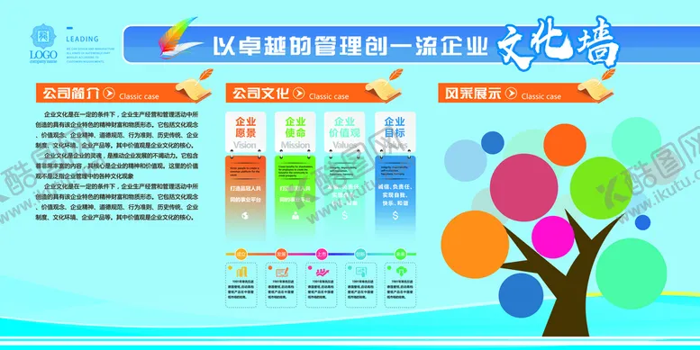 编号：85819210161312162329【酷图网】源文件下载-企业文化墙