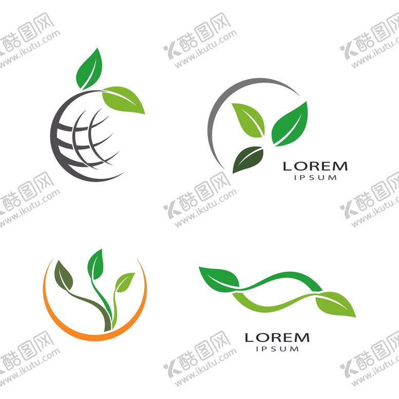 编号：38222904220709256678【酷图网】源文件下载-绿色植物图标