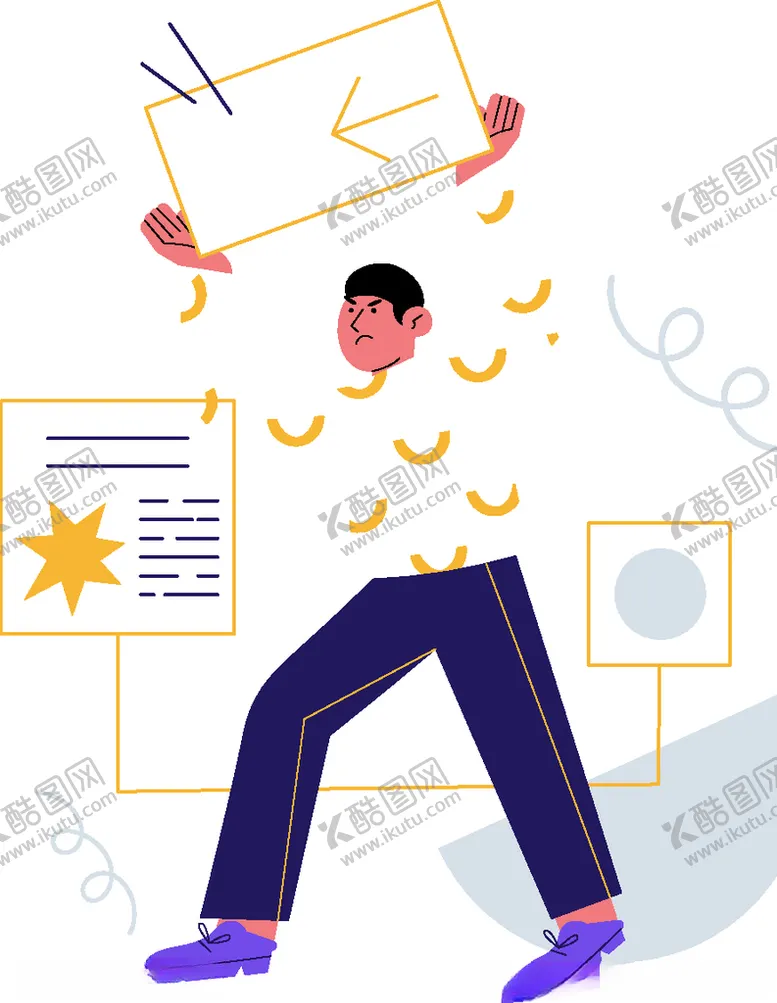 编号：74557905010040483468【酷图网】源文件下载-卡通创意插画