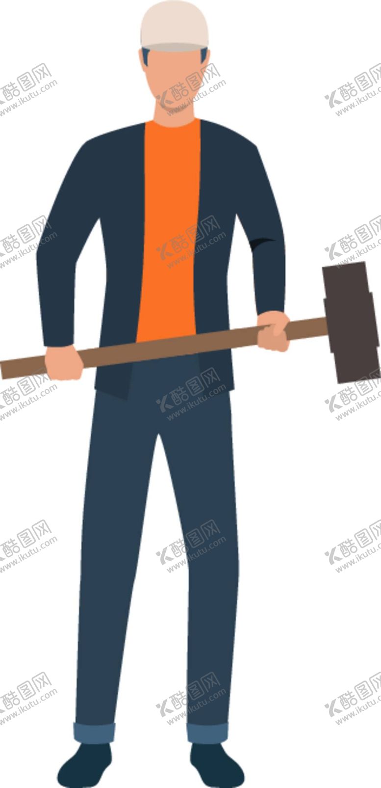 编号：89012412011708321717【酷图网】源文件下载-工人 