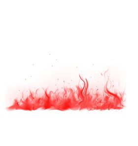 火焰素材易燃物消防橙色