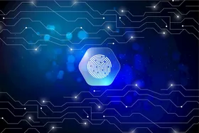科技感背景未来矢量图电路