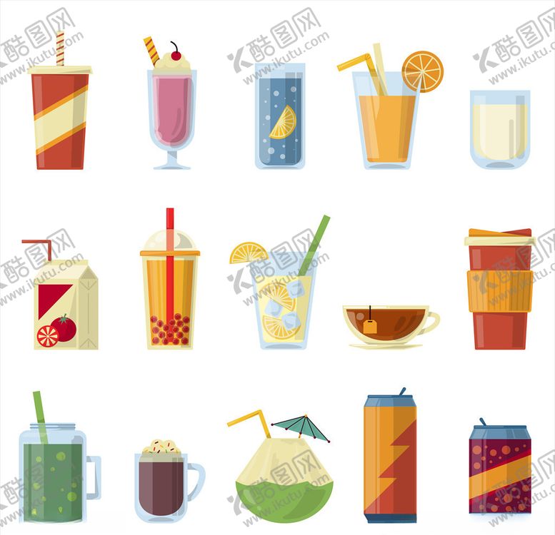 编号：24291210051010176215【酷图网】源文件下载-冷饮