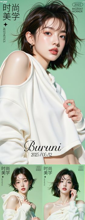 医美人物活动系列海报
