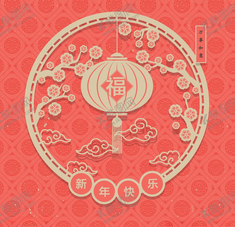 编号：40013406251301025048【酷图网】源文件下载-雕刻窗花镂空