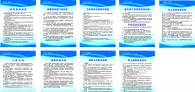 企业制度牌