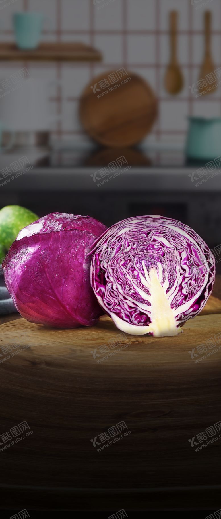 编号：31830509191640014387【酷图网】源文件下载-紫甘蓝