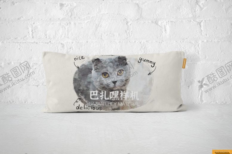 编号：72710710282251345436【酷图网】源文件下载-抱枕展示样机