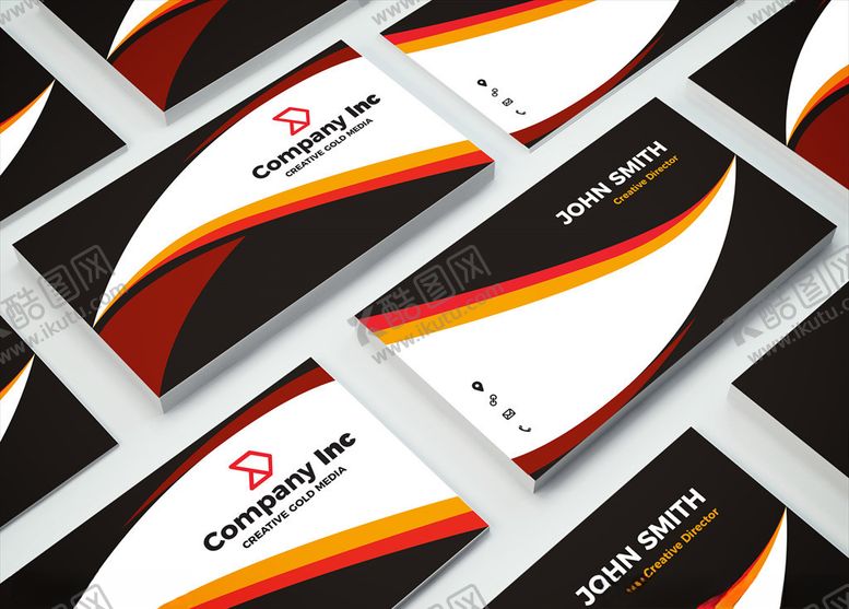 编号：43027210140452152849【酷图网】源文件下载-矢量名片模板