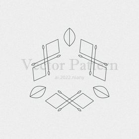 AI矢量中国传统图案花纹