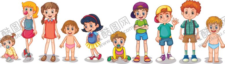 编号：59096109222329435644【酷图网】源文件下载-卡通生活人物