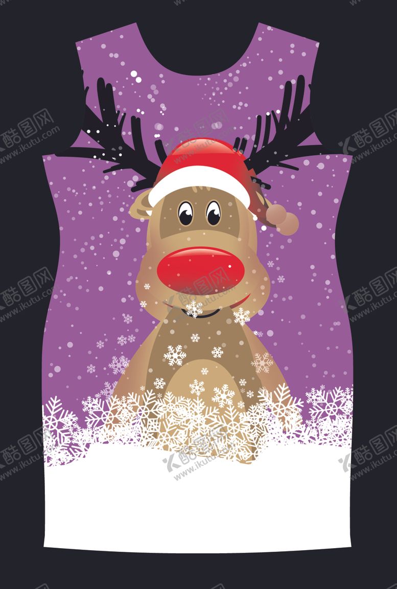 编号：42938209212028382911【酷图网】源文件下载-圣诞鹿