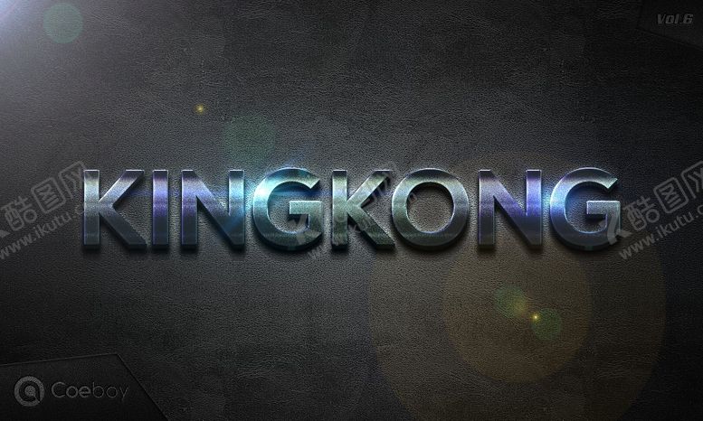 编号：15268006142137158742【酷图网】源文件下载-特级质感金属特效字