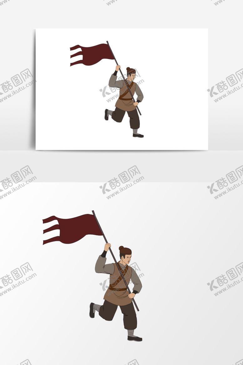 编号：73011810240431404311【酷图网】源文件下载-淡彩国画人物